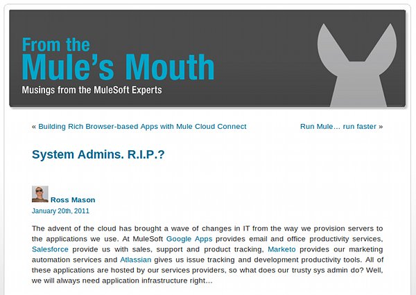 System Admins R.I.P?